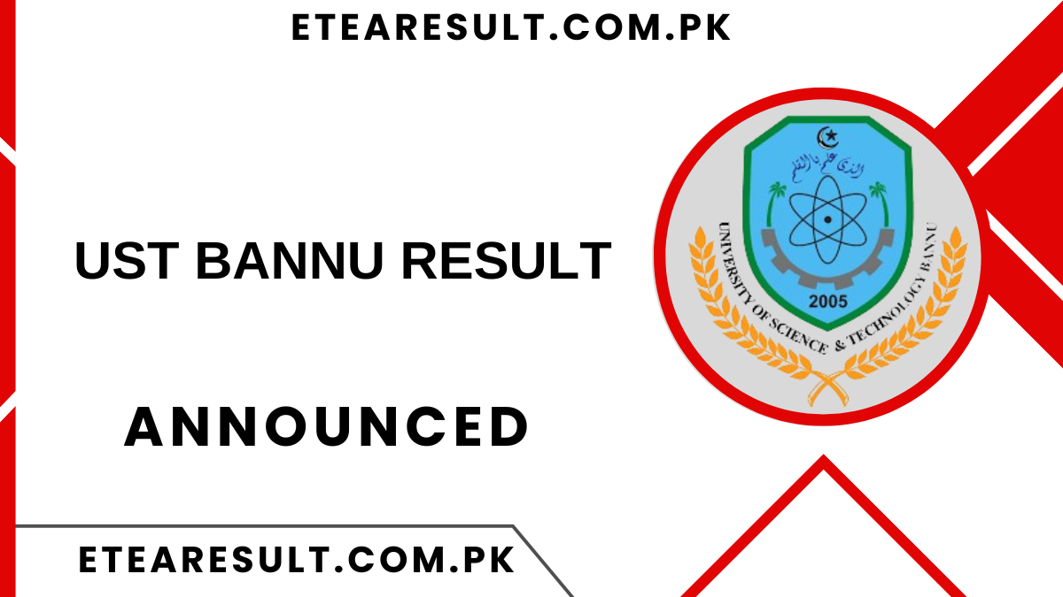 UST Bannu Result 