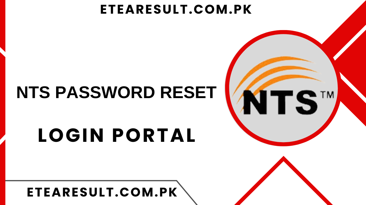 NTS Password Reset 2024 Login Portal