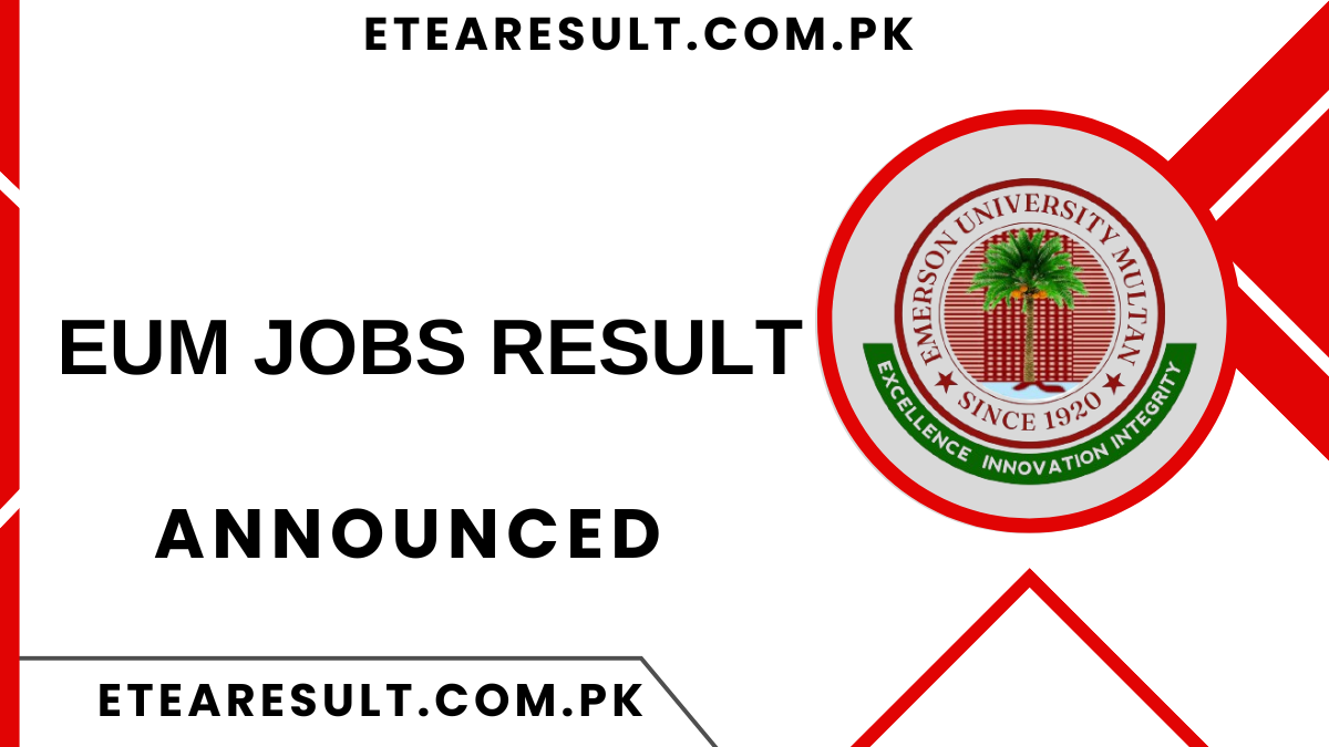 EUM Jobs Result 