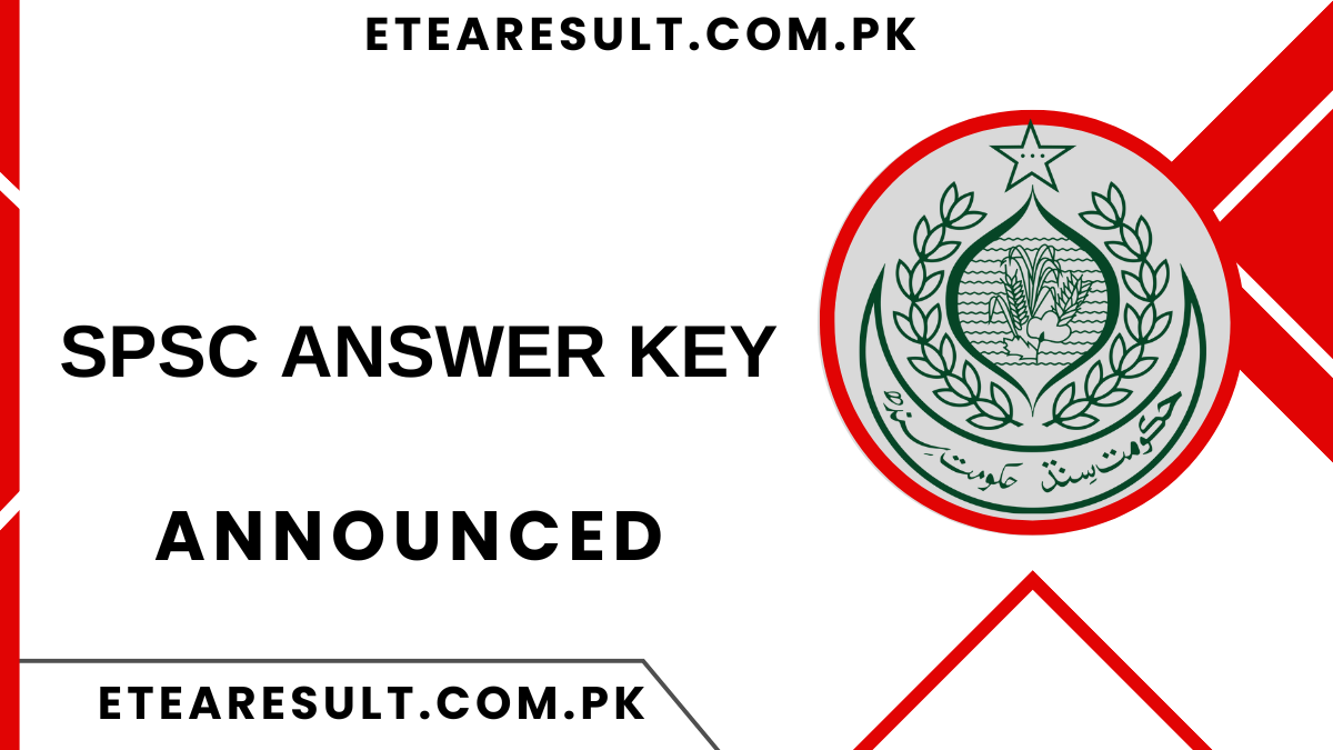 SPSC Answer Key