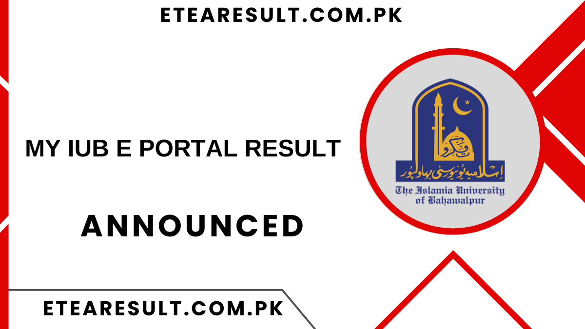 MY Iub E Portal Result