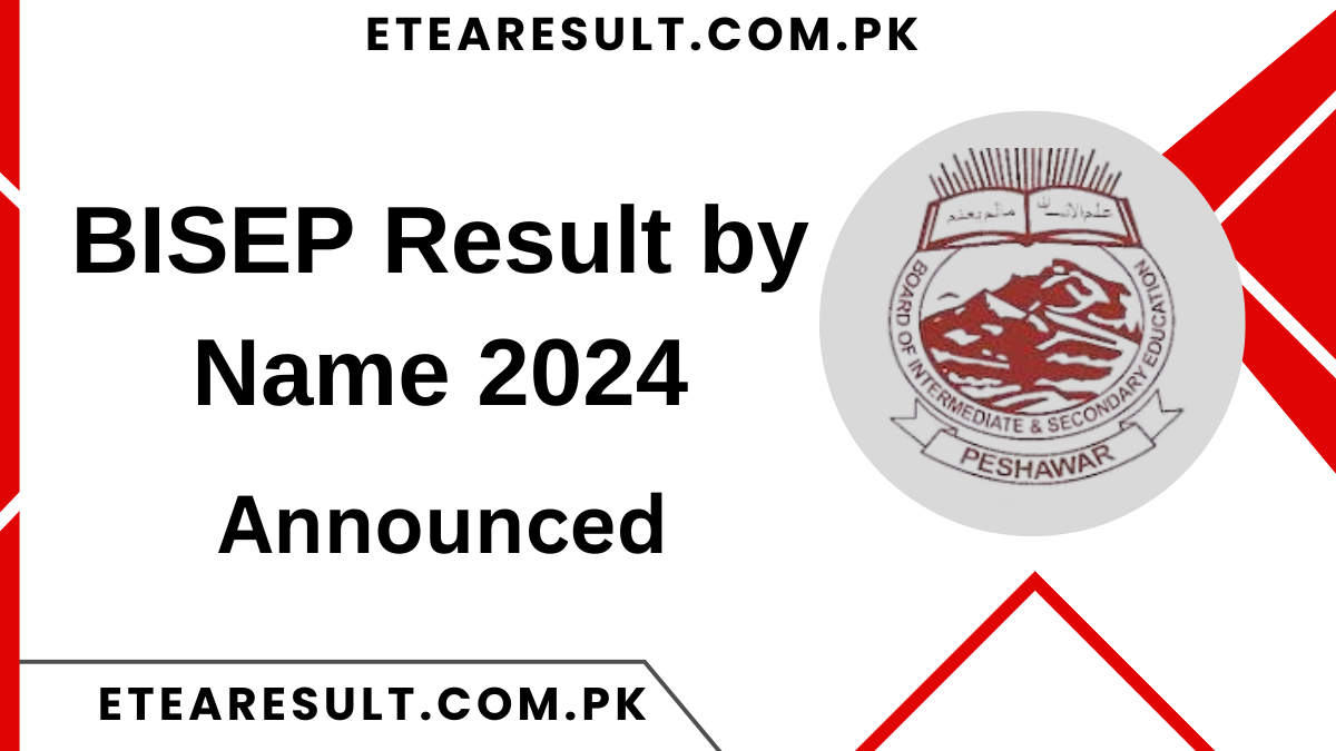 BISEP Result by Name 2024