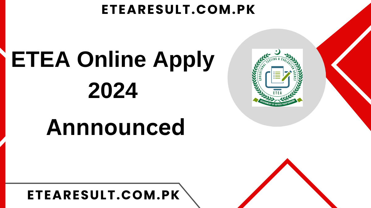 ETEA Online Apply 2024