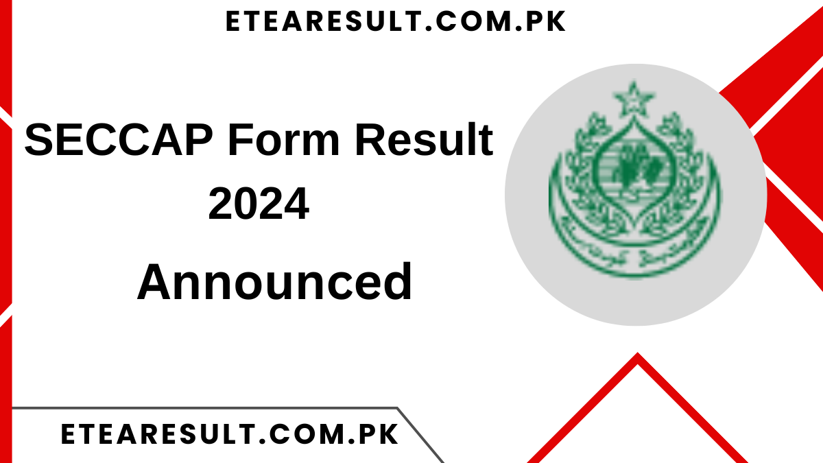 SECCAP Form Result 2024