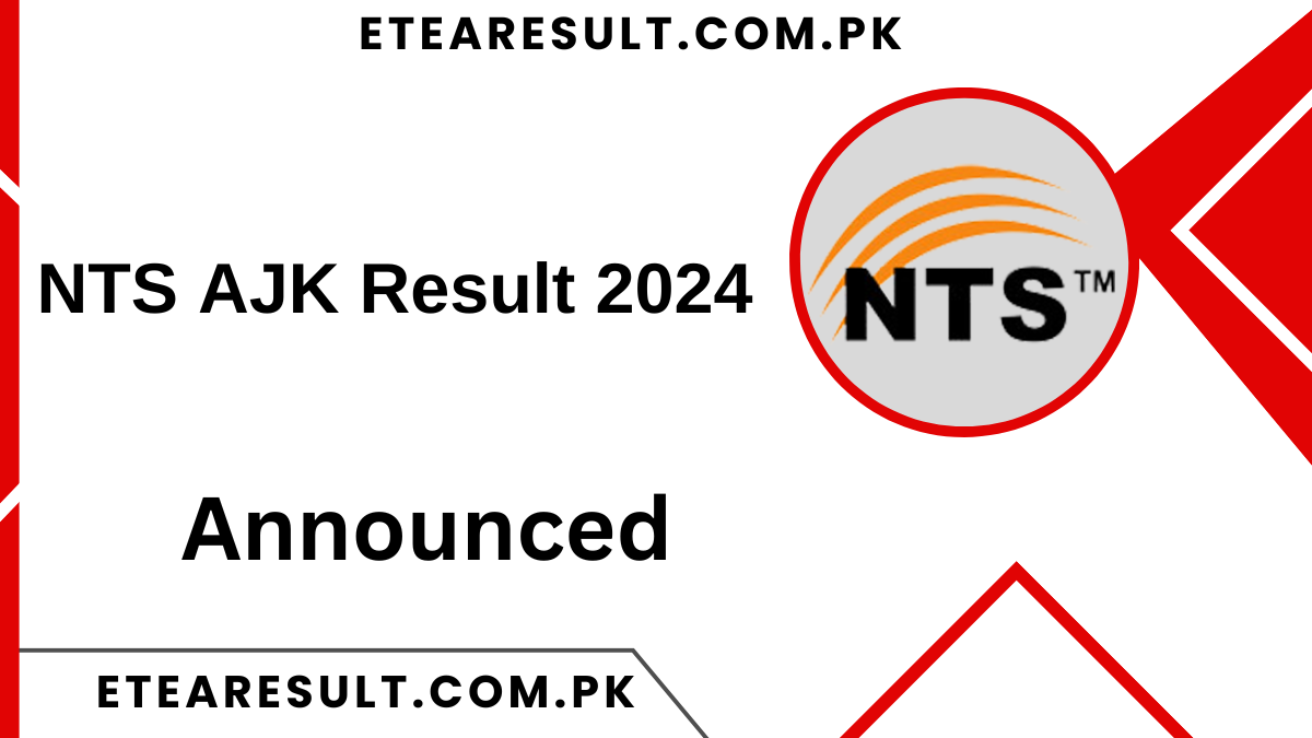 NTS AJK Result 2024 @www.nts.org.pk Result