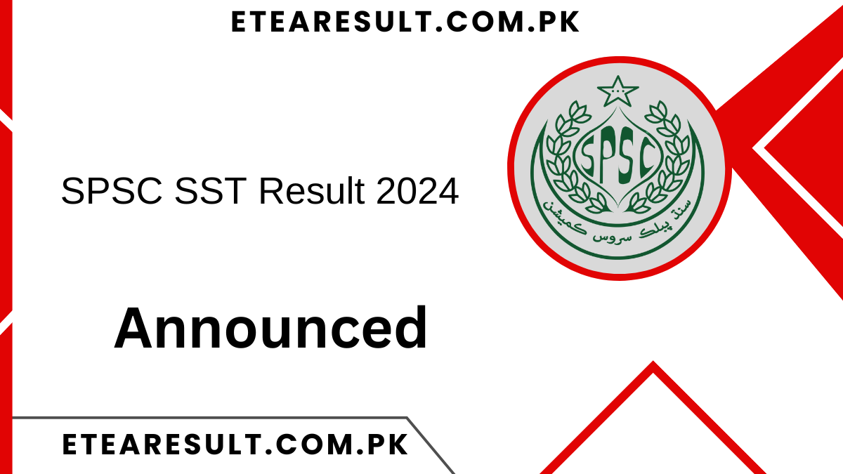 SPSC SST Result 2024