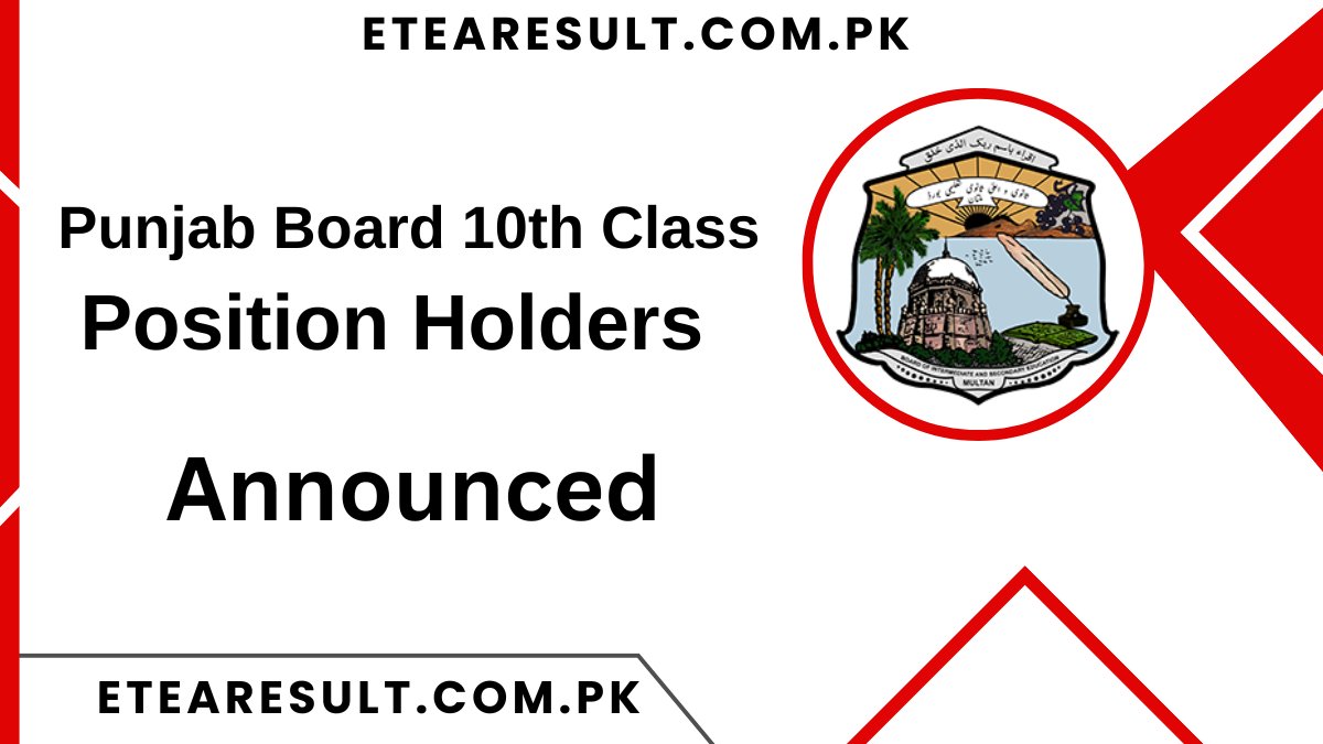 BISE Multan Board 10th Class Result